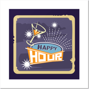 Happy Hour Posters and Art